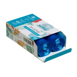 Litter Box Waste Drawer Liners Roll Refill, Compatible with Litter Genie and Litter Genie Plus, with 60 Bags…