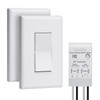 Wireless Light Switch and Receiver Kit, Ortis 300ft RF Range