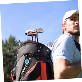 BESPORTBLE Golf Bag Tag Luggage Tag Golf Tag Alloy Bag Tag Metal Round Bag Tag Stylish Sturdy DIY Personal Identification for Golfers