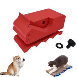 Cardboard Cutter for Cat Claw Sharpener, 3D Printed Cat Shape, with Blades, Safety Hand Cutter, DIY Cat Sharpener Board for DIY Cat Scratchers, Compact, Cute Cardboard Tool (1 Piece)