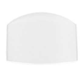 Watch Glass Lens Clear V45 Coated Glass Lens Replacement Parts Watchmaker Repair Tool for FM Watch Series 41.7x36mm White