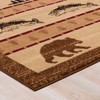 Champion Rugs Wildlife Multi-Color Rectangle Area Rug Cabin for Living,