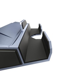 6-in-1 Type-C Super Docking Station: 4K HDMI+VGA Dual Display+3xUSB3.0 Blazing Fast Transmission+100W PD Fast Charging+Gigabit LAN, Notebook Office Companion