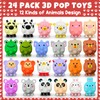 Qinline Valentines Day Gifts for Kids - 24 Pack 3D
