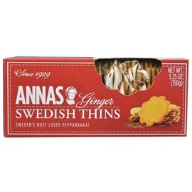 Anna's Swedish Thins Ginger -- 5.25 oz (Pack of 3)