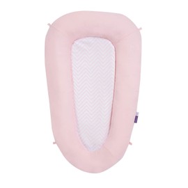 ClevaMama ClevaFoam Baby Pod Cover - Pink Stripes (0-6m)