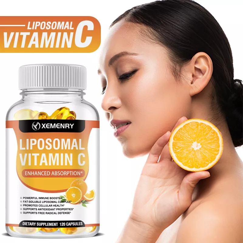 Liposomal Vitamin C 2100mg - High Absorption Supplements, Enhance Immunity