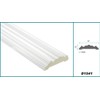 Door Border DK07 – Frame Made of PU Plastic, White,