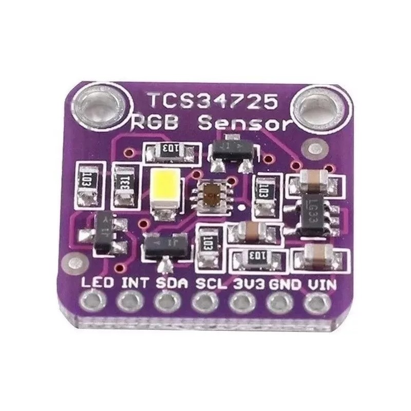 MSElectronics Modulo Sensor Reconocimiento De Color Rgb Tcs34725 Arduino