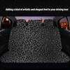JINGSEN 15 Pieces Leopard Print Printing Car Steering Wheel Cover