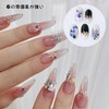 Chisafly Nail Stickers, Flower Hydrangea, Hydrangea, Hydrangea, Nail Stickers, Flower