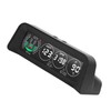 Carbon Fiber Style HUD HeadUp Display Slope Meter Overspeed Water