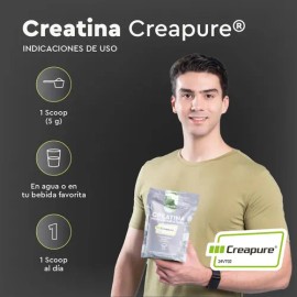 Vitatú  Creatina Monohidratada Creapure De Alta Pureza Sabor Sin sabor                                                                                