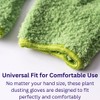 SuperMoss (01710 Microfiber Dusting Gloves for Plants – Gentle Leaf