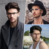 DAMIDEO 5 Pack Blue Light Blocking Oversize Reading Glasses Men