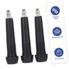 Mipcase 4pcs Trekking Pole Replacement Tips Walking Sticks Tip Trekking