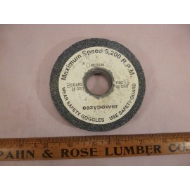 EAZYPOWER 4"X1/2"X1" GRINDING WHEEL 36 GRIT COARSE BENCH GRINDER FLEXABLE SHAFT 6200 RPM