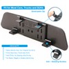 Rear View Mirror, Panoramic Rearview Mirror, Car Interior Clip-On Wide