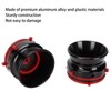 1 Pair NAB Hub Adapters Professional Polished Aluminum Reel to