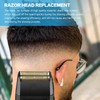 Zafina-UP Replacement Shaving Head & Cutter Blades with Hypo-Allergenic Gold