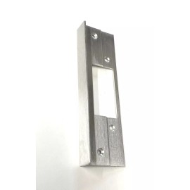 Grainger Door Latch Security Guard Brushed Aluminum 2MDH5C 6 in x 1-3/4 in