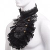 FAD-4U Victorian Jabot Collar Lace Ruffle Pirate Vampire Cosplay Colonial