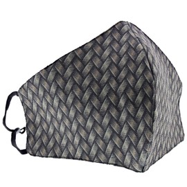 Zac's Alter Ego Crisscross Print Face Mask/Cover