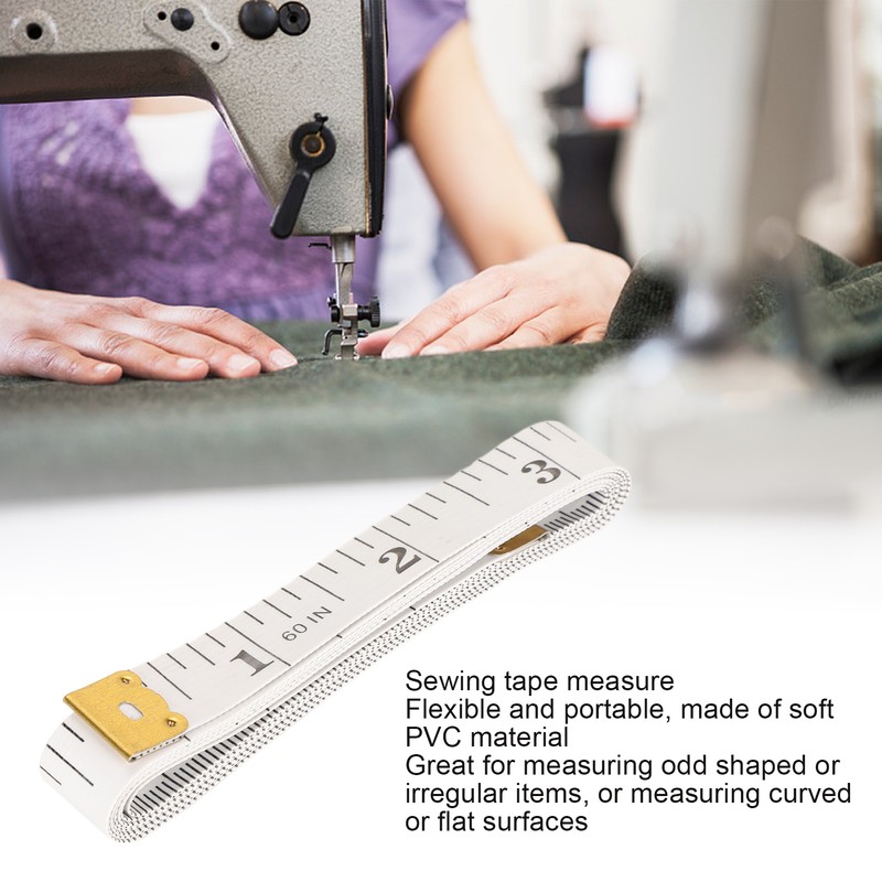 50pcs 60 Inch Soft Tape Measure Body Sewing Flexible Ruler