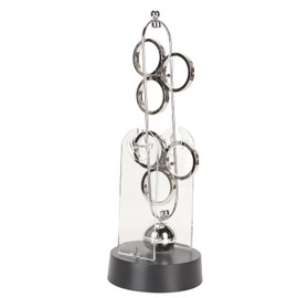 Perpetual Motion Device Decorative, Kinetic Art Perpetual Motion Device Stable Electromagnetic Drive Educational Gadget for Teaching Students Science Physics Gadget