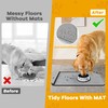Pet Feeding Mat, Dog Food Mat, 22''x14'' Silicone Pet Feeding