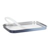 Lässig Lunch Box Stainless Steel Solid Dark Blue/Light Blue