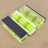 SIZIKJXGHWYI 2Pcs Square Bubble Spirit Levels with Magnetic Base 52x20x15mm