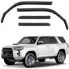 Window Deflectors Smoke Tinted in-Channel Side Window Vent Visor Deflectors