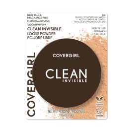 Covergirl Clean Invisible Loose Powder Translucent Medium Warm Shade #130 SEALED
