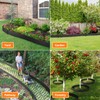 NexiPro Steel Landscape Edging 40" Lx6 H, 6pcs Metal Landscape
