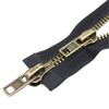 ByaHoGa 85 cm #8 Large Zip Metal Zip 2 Way