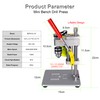 BERXOL Mini Drill Press, Benchtop Drill Press, Portable Electric Drilling