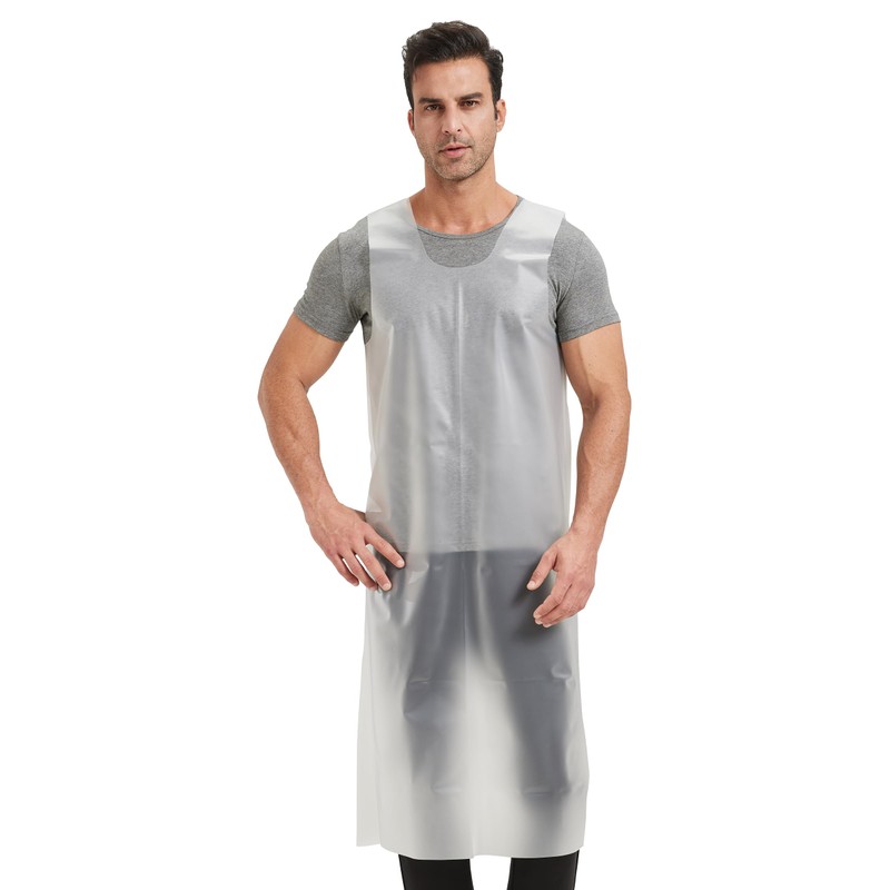 Nanxson Unisex Waterproof Apron Lightweight TPU Work Coat Work Apron