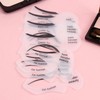 Eyeliner Stencil Set: Fish Tail Makeup Template 10 Eyeliner Stencils GD12639 100ea