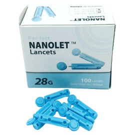 Orient Lance 동방란셋 28G 100개/나노렛/사혈침/채혈침/바늘 Oriental Lancet 28G 100pcs/Nanolet/Blood Lancet/Collection Needle/Puncture Needle
