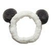 Cute Animal Panda Hair Band, Face Washing, Soft, Water Absorbent,
