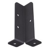 Wpbhk 8Pcs Adjustable Deck Post Anchor Base Brackets Fit 1.5x1.5,2x2,2x4,4x4