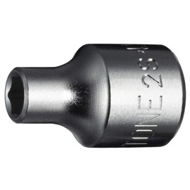 Tone Socket (6 Angle) 2S-4.5 Insertion Angle 0.25 inch (6.35 mm) (1/4 inch), Double Side Width 0.18 inches (4.5 mm)
