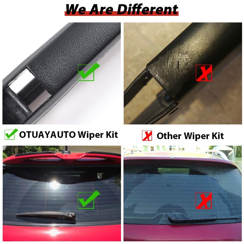 Replacement for Acura RDX 2007-2018, TSX 2011-2014 OTUAYAUTO Rear Windshield