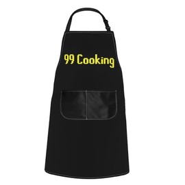 WCGXKO OSRS 99 Cooking Kitchen Apron OSRS Fans Gift 99Cooking Baking Gift for Gamer (99 Apron CA)