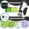 50x-300x Mini Pocket Microscope for Kids, Portable Kids Microscope with