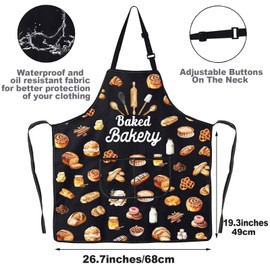 Bread Baking Apron Bread Baker Aprons Baked Bakery Apron Bakery Chefs Gifts Baking Master Apron (Baked Bakery UK)