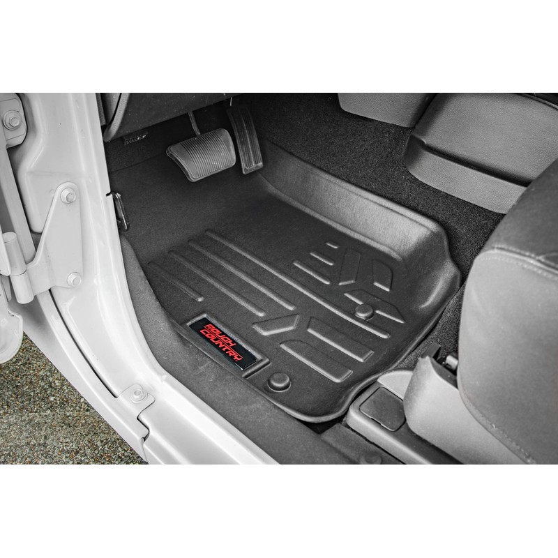 Rough Country All Weather Floor Mats for Ford F-250/F-350 SuperDuty