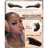 WTVANE 260D Lash Clusters Fluffy Eyelash Clusters 12-24mm Volume Lash