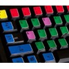 Learning English US Colored PC Keyboard Stickers for Desktop, Laptop
